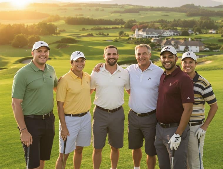 Golfer-Erfahrung mit globalem Golf