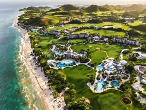Luxuriöse Golfresort-Destinationen