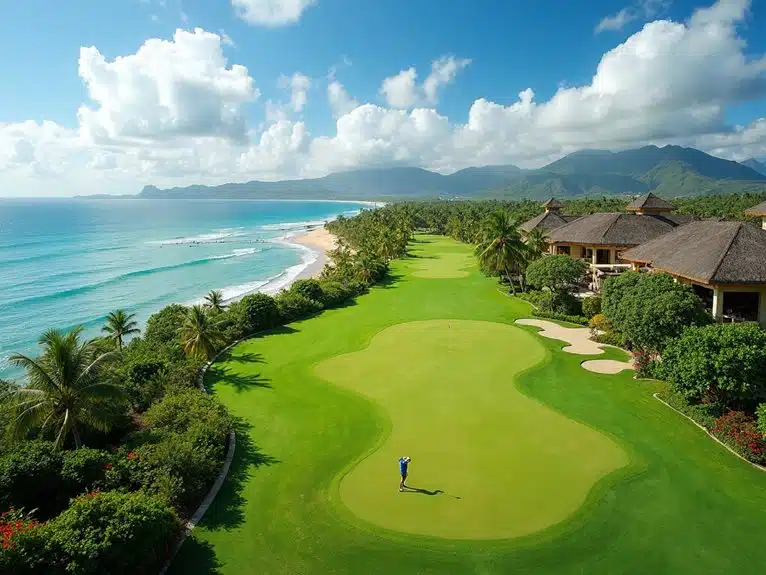 unbegrenztes Golfen im Paradies