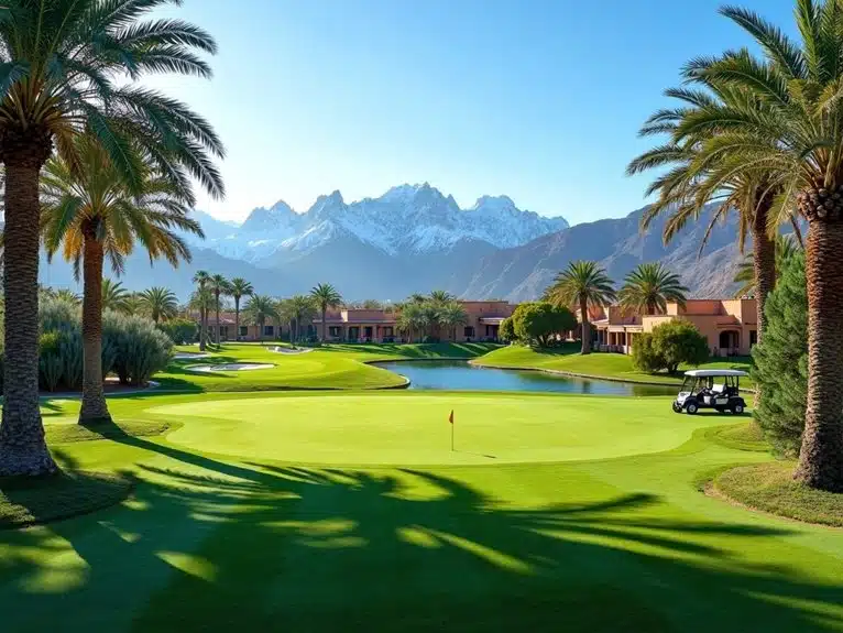 Wintergolf in Marokko