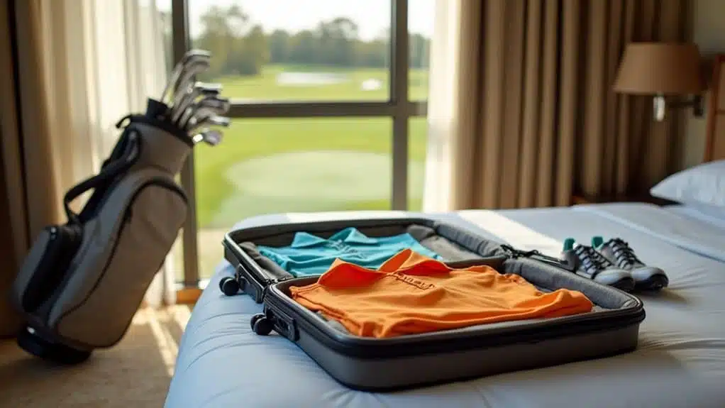 Finde Last-Minute-Golfurlaubsschnäppchen Golfurlaub 4 golf trip packing essentials -> golftrip Packliste Essentials