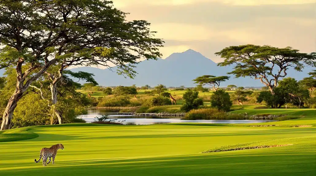 Top 10 Golfplätze in Südafrika: Eine Safari der Fairways Fairways 3 Golfen mitten in wilden Begegnungen