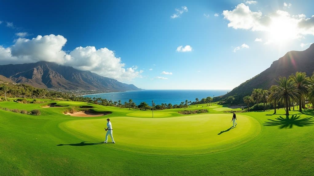 Golfparadies mit Sonne