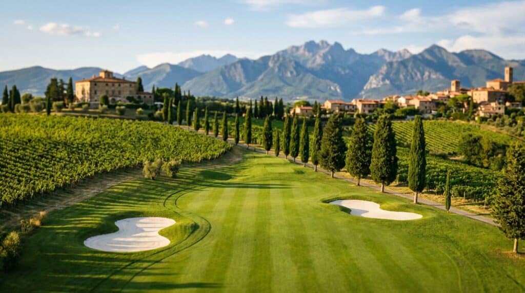 historische Golfplätze Italien