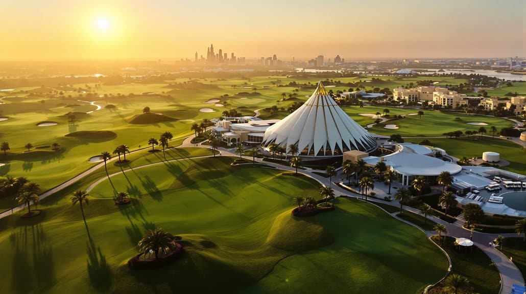 Die Erkundung der Pracht des Emirates Golf Club Emirates Golf Club 4 luxuriöse Golf-Erlebnisse Dubai