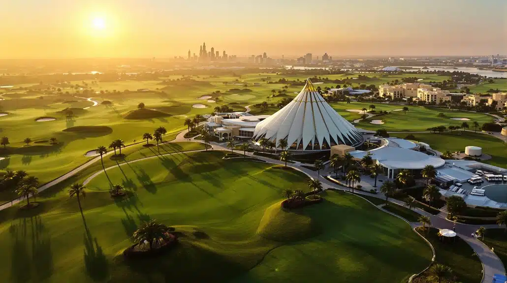 Die Erkundung der Pracht des Emirates Golf Club Emirates Golf Club 4 luxuriöse Golf-Erlebnisse Dubai