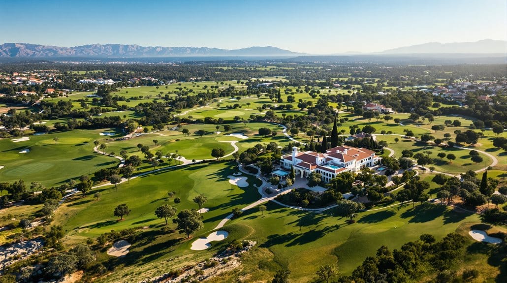 mediterraner Golf mit Gastfreundschaft