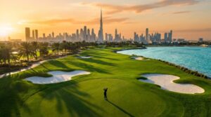 muss die Golfplätze in den VAE spielen