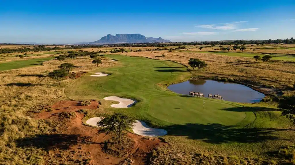 südafrikanische Golf-Safari