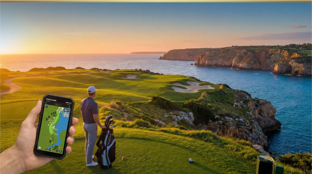Mit dem SkyCaddie Pro 5X Fehler auf Golfreisen beim spielen unbekannter Golfplätze vermeiden