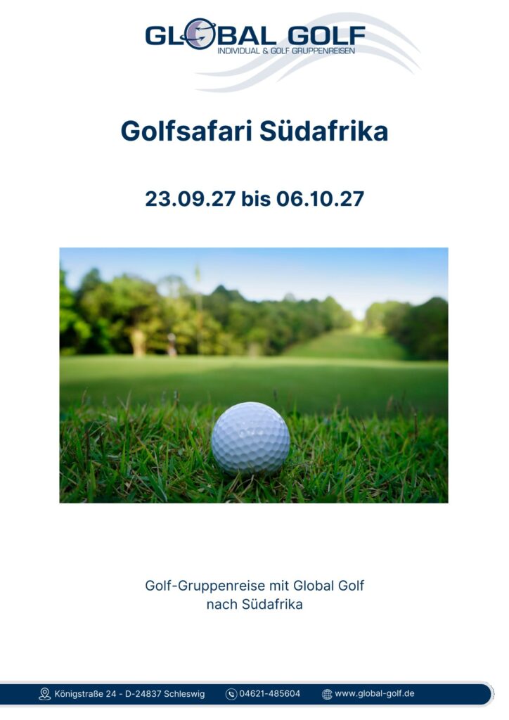 Golfsafari Südafrika 23.09.27