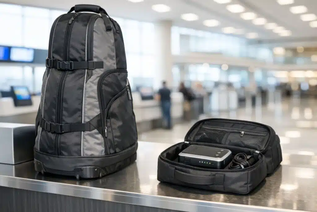 E-Trolley-Akku im Flugzeug Akku-Brand 3 E-Trolley-Akku im Flugzeug, im Golfclub und zu Hause: Der große Sicherheits-Ratgeber