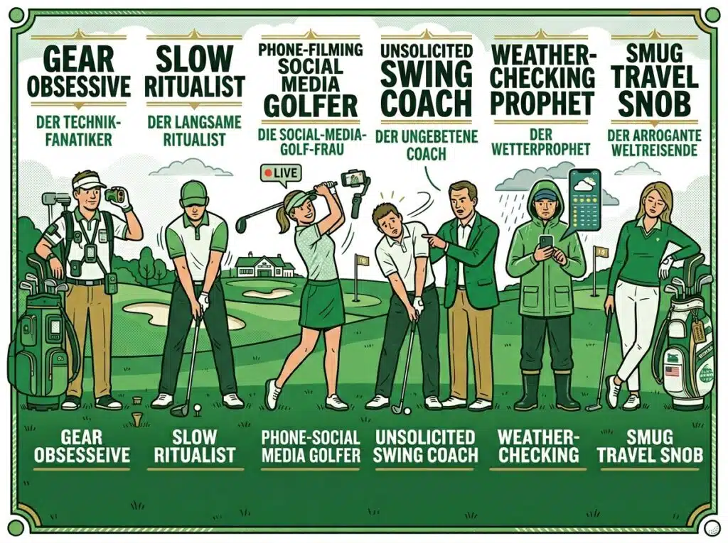 Unsterbliche Golftypen